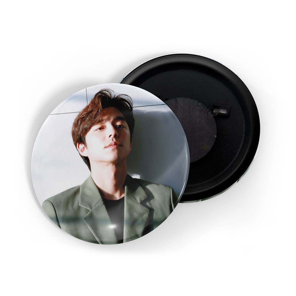 dhcrafts Fridge Magnet K-Drama Korean Actor Multicolour Gong Yoo D14 Glossy Finish Design Pack of 1